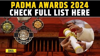 Padma Awards 2024 Check Full List Of Padma Shri Awardees For The Year Of 2024 [upl. by Hosea]