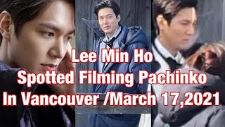 LEE MIN HO WAVED DURING FILMING OF PATCHINKO [upl. by Chloe]