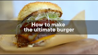 Bertus Bassons Ultimate Burger  Woolworths TASTE Magazine [upl. by Alwyn]