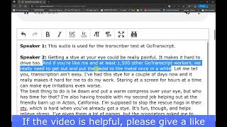 GoTranscript Grammar and Audio Test Answers May 20 2023 [upl. by Ivad]