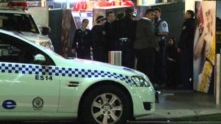 Incompotent police OC spray suspect in Bondi Junction [upl. by Ileane376]