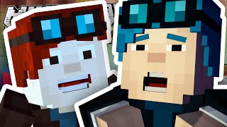 Minecraft Story Mode  IM IN THE GAME  Episode 6 1 [upl. by Fillander]