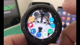 How To Put Custom Wallpaper On Your Gear S3 [upl. by Bonny]