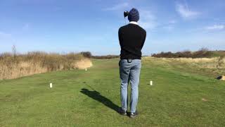 9 holes at Burnham amp Berrow on the Channel Course [upl. by Nalat682]