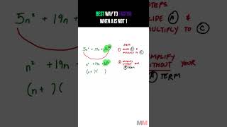 The best Trick and Way to Factor Quadratic Equations [upl. by Hubie]