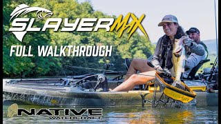 Your new favorite fishing kayak A bow to stern walkthrough of the UPDATED Slayer Propel Max 125 [upl. by Ardnola766]