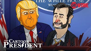 Cartoon Trump Responds to Coronavirus Pandemic Ep 308  Our Cartoon President  SHOWTIME [upl. by Iredale956]