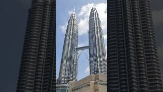 The Petronas Towers Malaysia’s Most Iconic Building 🏢🌏 petronastwintower kualalumpur malaysia [upl. by Naziaf]