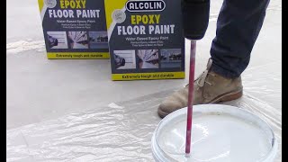 A stepbystep guide on how to apply Alcolin’s Epoxy Floor Paint [upl. by Niltiac395]