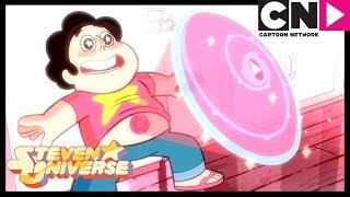 Steven Universe  Steven Summons His Shield For The First Time  Gem Glow  Cartoon Network [upl. by Kalvin421]