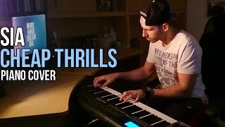 Sia  Cheap Thrills Piano Cover by Marijan [upl. by Rephotsirhc]