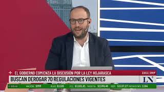 El Gobierno comienza la discusión por la ley hojarasca buscan derogar 70 regulaciones vigentes [upl. by Abagael]