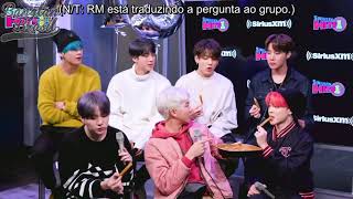 LEGENDADO Entrevista SiriusXM  BTS come churros pela manhÃ£ [upl. by Atteuqram169]