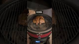 Spatchcock Chicken on Konnected Joe grill [upl. by Derayne]