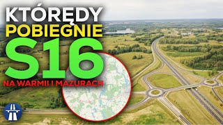 Którędy pobiegnie trasa S16 [upl. by Erelia]