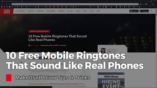 10 Free Mobile Ringtones That Sound Like Real Phones [upl. by Jerz]