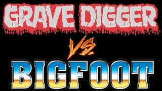 Grave Digger vs Bigfoot [upl. by Craig616]