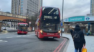 London Buses at Lewisham [upl. by Kari]