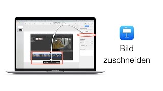 Keynote Bild zuschneiden skalieren amp einfügen – einfach erklärt [upl. by Eekcaj]