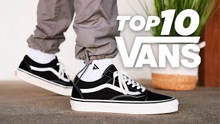 Top 10 VANS Shoes For 2022 [upl. by Eleph151]