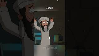 Osama goes to heaven 😂✝️ familyguy megatron familyguybestmoments comedyshorts petergriffin [upl. by Dez]