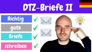 DTZ  Telc B1 Briefe schreiben  Bewerbung  A2 B1  Learn German  Deutsch lernen  Teil 2 [upl. by Adelric]