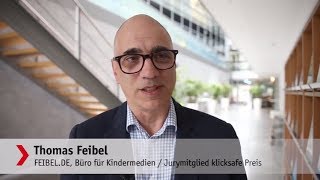 klicksafe Preis 2017 Thomas Feibel FEIBELDE Büro für Kindermedien [upl. by Ailis]