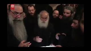 Vatopedi Monks Holy MountainAgion Oros chant Orthodox Byzantin hymn to Virgin Mary Mother of God [upl. by Andonis]