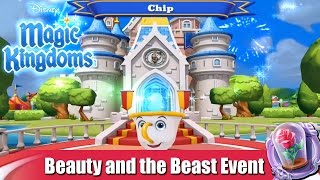 LETS BUY CHIP  Disney Magic Kingdoms  Beauty And The Beast Event  5 [upl. by Joslyn]