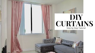 How to Make Gorgeous Curtains Step by Step [upl. by Brinson370]