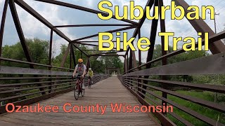 Ozaukee Interurban Trail  Port Washington to Cedarburg  Milwaukee’s Northern Suburbs [upl. by Ennaxxor]