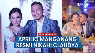 Aprilio Manganang Resmi Menikah dengan Claudya Bahagia Pamer Cincin Pernikahan [upl. by Stefanie180]