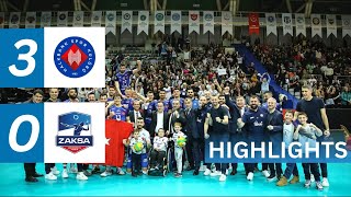 ZAKSA KędzierzynKoźle vs Halbank Ankara  CEV Champions League 20232024  Match Highlights [upl. by Arodnahs359]