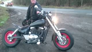 Vz800 Bobber walk round [upl. by Ttej946]