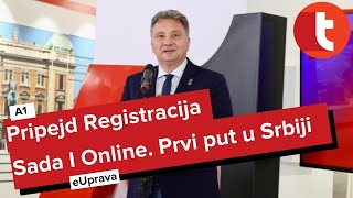 Prvi Put u Srbiji Pripejd Registracija Sada i Onlajn  A1 eUprava [upl. by Clower]