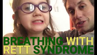 What do breathing problems look like  Rett Syndrome [upl. by Rosalinde]