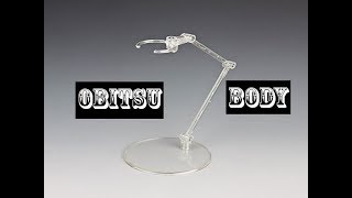 Obitsu Body Action Figure Clear Stand [upl. by Marbut]