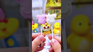 Peppa Pig milk sticks cartoonshaped milk lollipops goodlooking and delicious Peppa Pig milk [upl. by Yr]