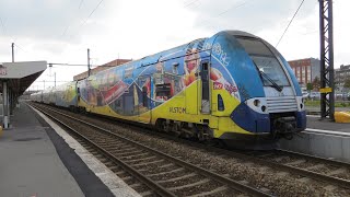 Cabride en Z24500 entre CAMBRAI ET LILLE VIA DOUAI [upl. by Dehnel825]