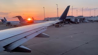 Delta Airlines 737800 Pushback Taxi amp Takeoff from St Louis  N3743H [upl. by Durr]