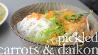 How to Make Authentic Vermicilli Noodle Bowl  Noodle Bowl Recipe  Allrecipescom [upl. by Llehsem]