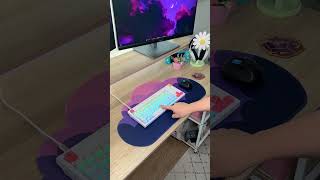 How To Put Your Deskmat into Mini Mode gamingsetup cozygaming deskmat [upl. by Seroka]