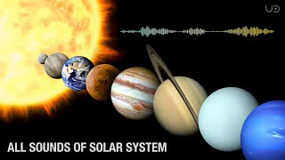 Solar System Soundscape Amazing Sounds of The Sun and All Planets [upl. by Petras871]