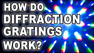 diffraction gratings Using the principles of interferences to examine light [upl. by Atsahc802]