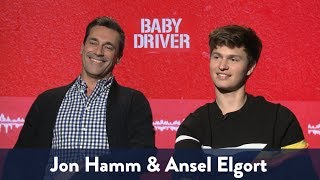 Jon Hamm amp Ansel Elgort Singing  KiddNation [upl. by Ermina]