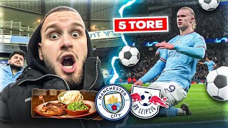 HAALAND ist ein ALIEN 👽😱 Manchester City vs Leipzig Stadionvlog  Haaland 5x Tore ⚽️  IamTabak [upl. by Yahs]