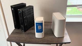 WiFi router from ATampT Bgw320 Bgw 210 5268ac and airtie extender 4921 4971 gateway [upl. by Dedie]