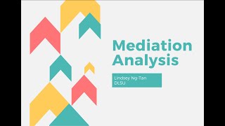 Mediation Analysis [upl. by Orenid520]