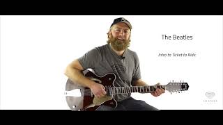 12 String Electric 101  The Basics and The Riffs [upl. by Atekan]