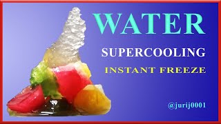 Instant Freeze Water Physics Supercooling [upl. by Peck314]